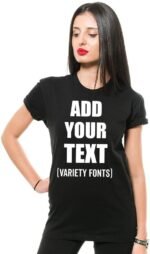 Custom T-Shirt Add Your Text Personalized T Shirt for Men & Women Cotton Tee - Image 6