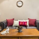 ZENFUN 12'' Round Classic Wall Clock, Battery Operated Quartz Clock Silent Non Ticking Wall Clock, Decorative for Kitchen, Home, Living Room, Farmhouse, Bedrooms, Easy to Read, Bronze - Image 6