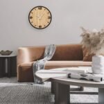 12 Inch Round Wall Clock Battery Operated, WoodenDecorative Analog Clocks Non-Ticking Quartz for Apartment, Living Room, Bedroom, Hallway, Classroom - Easy to Install & Read - Image 8