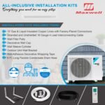 Daikin 24,000 Btu 21 SEER2 Oterra Series Ductless Mini-Split Wall Mount Heat Pump Air Conditioner - R32 w/Installation Kit, 1/2 Whip, 30A Disconnect, and Wall Bracket - Image 5