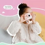 Kidamento Kids Digital Camera & Video Camcorder with Touchscreen, Soft Silicone Casing, Detachable Lens Cap, 32GB Memory Card - Model K Meowie The Cat - Image 7