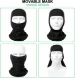 Balaclava Ski Mask 3 Pieces Full Face Cover for Men and Women Breathable Full Face Mask for Skiing Outdoor Sports - Image 6
