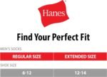 Hanes Men's Max Cushioned Crew Socks, Moisture-Wicking with Odor Control, Multipack - Image 4