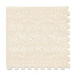 Lillefolk Baby Play Mat for Floor – 6x6ft Beige | Soft Non Toxic Premium EVA Foam Tiles for Tummy Time, Crawling & Playroom – Waterproof for Hard Floors Mat for Babies & Toddlers (9 Tiles) - Image 5