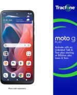 Tracfone, Motorola Moto g Play 2024, 64GB, Prepaid Smartphone, Sapphire Blue, 50MP Camera, Locked - Image 3