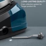 Rowenta Steam Station, Stainless Steel Soleplate, Professional Iron Steamer for Clothes, 1.1L Removable Tank, Fast Heat Up, 1800 Watts, Blue Clothes Iron, DG8624 - Image 6