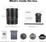 VILTROX 13mm f1.4 F/1.4 Z Mount Lens,Wide Angle Aps-C Prime Lens for Nikon Z Mount Camera Z5/Z50/Z6/Z6II/Z7/Z7II/ZFC/Z30/Z9 - Image 10
