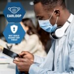 MED PRIDE Blue Medical Masks, Pack of 50 Face Masks, Disposable 3-Ply Earloop Masks, Breathable Non-Woven, Comfortable and Protective for Adults - Image 5