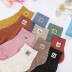 Eurzom 10 Pairs Socks Womens Crew Elastic Ankle Length Cotton Socks Aesthetic Cute Lightweight Low Cut Gifts for Women - Image 4