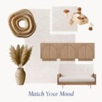 Toddlekind Playmat - Premium Foam Playmat, 4 x 6 feet, 6 Tile Extra Thick Foam Floor Puzzle Mat for Babies/Toddlers Stylish, Non-Toxic, Odorless. Perfect for Tummy Time & Play. 0m+ (Off White) - Image 8