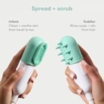 Frida Baby Control The Flow Bathtub Sprayer Attachment for Baby Bathtub, Shower Head with Scalp Massager, Control Waterflow with 2 Pressure Modes - Image 5