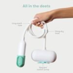 Frida Baby Control The Flow Bathtub Sprayer Attachment for Baby Bathtub, Shower Head with Scalp Massager, Control Waterflow with 2 Pressure Modes - Image 6