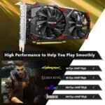 RX 580 8GB Graphics Card, 2048SP,GDDR5,256 Bit Graphics Card for Gaming PC,PCIE 3.0,Twin Freeze Fans Computer Video Card with HDMI/DP/Ports - Image 5