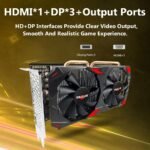 RX 580 8GB Graphics Card, 2048SP,GDDR5,256 Bit Graphics Card for Gaming PC,PCIE 3.0,Twin Freeze Fans Computer Video Card with HDMI/DP/Ports - Image 6