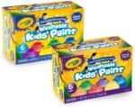 Crayola Washable Kids Paint Set (12ct), Classic and Glitter Paint for Kids, Arts & Crafts Supplies for Classrooms, Toddler Painting Kit, Gifts, Ages 3, 4, 5 [Amazon Exclusive] - Image 3