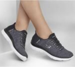 Skechers Women's Summits Dazzling Haze Hands Free Sneakers - Image 8