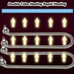 Lab Drying and Heating Oven, Forced Air Laboratory Constant Temperature, 0.5KW Working Environment Temperature: 50-280 ° C, for Research Institution,16L - Image 8