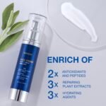 6 in 1 Face Cream for Men: 6 in 1 Mens Face Moisturizer, Mens Face Cream Anti Aging - Eye Bags Treatment & Wrinkle Cream for Men 1.7 oz - Image 4