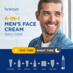 6 in 1 Face Cream for Men: 6 in 1 Mens Face Moisturizer, Mens Face Cream Anti Aging - Eye Bags Treatment & Wrinkle Cream for Men 1.7 oz - Image 6