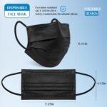 Disposable Face Mask For Adults - Travel Essentials, 100 Pack Individually Wrapped, 4 Ply Protection,Safety Masks Disposable - Image 7