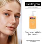 Neutrogena Oil-Free Acne Face Wash, Breakout Prone Skin Facial Cleanser with 2% Salicylic Acid Acne Treatment for Face, 9.1 fl. oz - Image 4