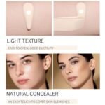 CC Cream Tinted Moisturizer With SPF 50, Color Correcting Foundation, Full Coverage, Blemish Cover, Hydrating & Long-Lasting Matte Finish (Natural) - Image 8