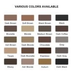 LAVONE Makeup Kit With Eyebrow Stamp Pencil, Waterproof Brow Pencil & Pomade, Eyeliner, Dual-ended Eyebrow Brush, Dark Brown - Image 3