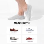 6/10 Pairs Non Slip No Show Socks Womens and Mens Low Cut Invisible Liner Ankle Socks - Image 7