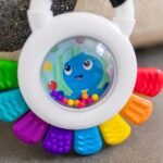 Baby Einstein Outstanding Opus The Octopus Sensory Rattle & Teether Multi-Use Toy, BPA Free & Chillable, 3 Months & up, Multicolored - Image 6