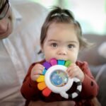Baby Einstein Outstanding Opus The Octopus Sensory Rattle & Teether Multi-Use Toy, BPA Free & Chillable, 3 Months & up, Multicolored - Image 9