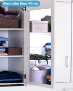 Shatterproof Wall Mirror Full Length for Bedroom, Acrylic Gym Mirrors For Home, Extra Thick: 0.12 inch, 12 x 12 inch x 4 Pcs, Workout Mirrors Safe for Kids, Over The Door, Long Wall Mounted - Image 7