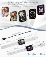 Smart Watches for Women Men [Make/Answer Calls/AI Voice/Female Health] Android Phones iPhone Compatible, 1.83”Fitness Tracker Watch for Women Activity Trackers and SmartWatch, 120+ Sport Modes - Image 8