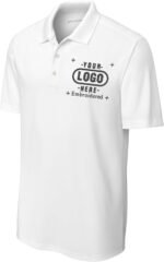 Custom Polo Shirts for Men Custom Embroidered Polo Shirt, Personalized with Text & Logo Black - Image 9