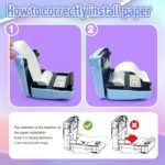 Instant Print Camera for Kids, Christmas Birthday Gifts Girls Boys Age 3-12, HD Digital Video Cameras Toddler, Portable Toy 3 4 5 6 7 8 9 10 Year Old Girl with 32GB SD Card-Pink - Image 8