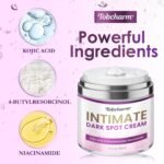 Skin Bleaching Cream for Intimate Areas - Skin Whitening and Lightening Cream, Dark Spot Corrector for Inner Thigh, Bikini Line, Underarms, and Sensitive Areas - Image 5