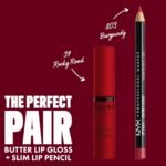 NYX PROFESSIONAL MAKEUP Butter Gloss, Non-Sticky Lip Gloss - Rocky Road (Wine) - Image 4