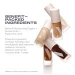 Morphe Lightform Dewy Foundation - Extended Hydration Foundation Makeup with a Lasting, Natural Radiant Finish - Long-Wearing Formula with Buildable, Medium Coverage - Light 03C (1.01 fl oz) - Image 9