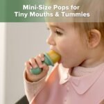 Haakaa Astronaut Ice Pop Mould Set – Mini Silicone Breastmilk Popsicle Molds with Sticks, Anti-Choking Design, Ideal for Baby Teething Relief, Frozen Breastmilk Treat Maker for Infant - Image 3