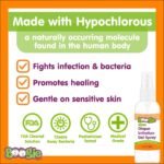 Boogie Hypochlorous Acid Diaper Irritation Gel Spray, Baby Essentials for Diaper Rash, Soothing Cleansing Spray, 3.4oz - Image 4