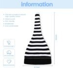 BEoffer 8 Pack Baby Newborn Hats Set Top-Knot Beanie Soft Stretchable Hats Adjustable Caps for Infant Girls Boys 0-6 Months - Image 5