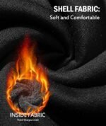 SECOOD Kids Hoodie Fleece Jacket Warm Sherpa Lined Zip Up Hooded Sweatshirt Soft Winter Coat Boys Girls School Outerwear - Image 6