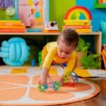 Bright Starts Easy-Grasp Oball Bundle Gift Set - Grasp The Day, Ball and Rattle Toys 2-Pack, BPA Free, Unisex, Newborn+ - Image 4