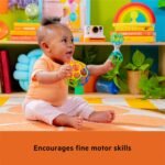 Bright Starts Easy-Grasp Oball Bundle Gift Set - Grasp The Day, Ball and Rattle Toys 2-Pack, BPA Free, Unisex, Newborn+ - Image 5