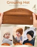 FURTALK Toddler Beanie Baby Boys Girls Beanies Kids Winter Hats Children Knit Warm Caps - Image 5
