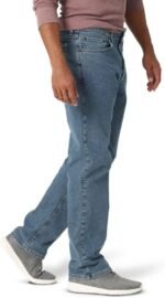 Wrangler Authentics Mens Comfort Flex Waist Relaxed Fit Jean - Image 3