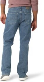 Wrangler Authentics Mens Comfort Flex Waist Relaxed Fit Jean - Image 4