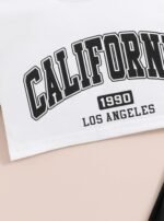 Hilinker Girl's 2 Piece Outfits Graphic Short Sleeve Crop Top and Cami Jumpsuit Set - Image 5