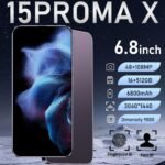 15ProMax 5G Unlocked Smartphone,16GB+512GB Fully Cell Phone for Android 14, 6.8" Unlocked Cell Phone, 6800mAh, 48MP+108MP Dual Camera/Dual SIM/Fingerprint Lock/Face (Purple) - Image 4