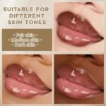 Peel Off Lip Liner Stain Tattoo, Long Lasting Waterproof Lip Stain Peel off, Tattoo Nude Lip Liner and Lip Gloss Combo, Non-Stick Cup Nourishing Lip Gloss Set Lipstick Makeup - Image 8