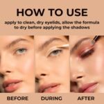 Lamel Insta Eyeshadows Base - Universal Colours - Clear, Waterproof, Vegan, Cruelty-Free, Made for Long-Lasting Wear - For Any Skin Tone and Type - 10 ml - Image 5